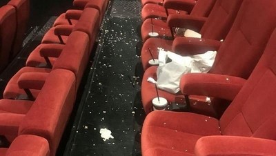 Usai Nonton Avengers:Endgame Tinggalkan Sampah Makanan, Ini Komentar Netizen