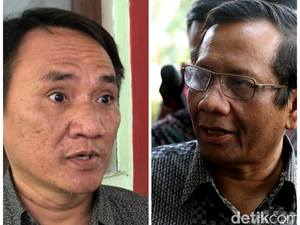 Jejak Perang Mahfud Md Vs Andi Arief di Twitter