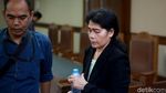 Hakim Merry Purba Tertunduk Lesu Dituntut 9 Tahun Penjara