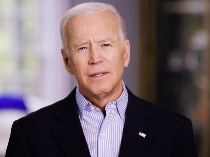 Former U.S. Vice President Joe Biden announces his candidacy for the Democratic presidential nomination in this still image taken from a video released April 25, 2019. BIDEN CAMPAIGN HANDOUT via REUTERS ATTENTION EDITORS - THIS IMAGE HAS BEEN SUPPLIED BY A THIRD PARTY. NO RESALES. NO ARCHIVES