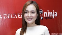 Selain aktif di dunia seni peran, Shandy juga dikenal sebagai pebisnis. Pool/Palevi S/detikFoto.