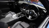 Bagian interior dari BMW Z4 Roadster.