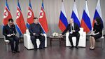 Perdana! Kim Jong Un-Putin Bertemu di Rusia