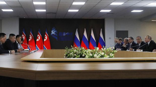 Pertemuan Putin dan Kim Jong-Un di Vladivostok