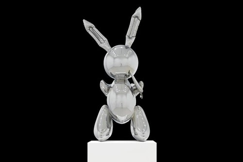Patung Jeff Koons 'Kelinci' dilelang Rp 990 M