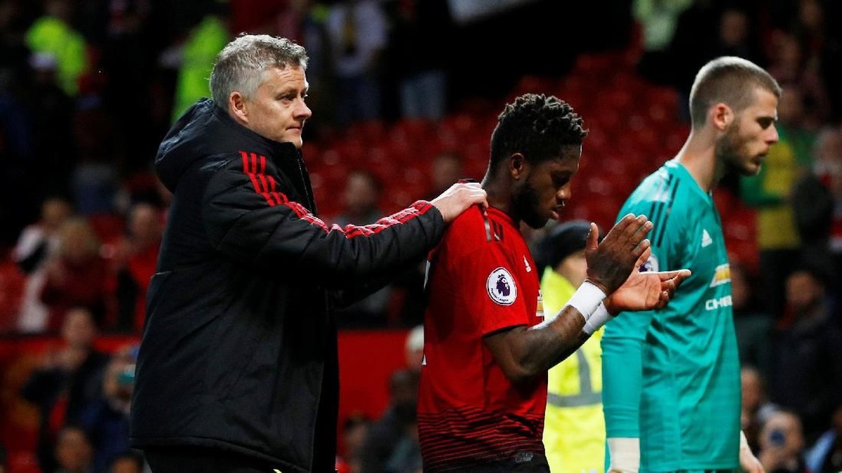 Ole Gunnar Solskjaer meminta Fred sabar menunggu kesempatan bermain di Manchester United. (Foto: Phil Noble/Reuters)