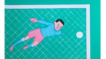 De Gea mencoba menyelamatkan tendangan pemain City tapi tidak bisa. Foto: istimewa