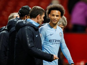 Sane: Kesabaran City di Old Trafford Berbuah Manis