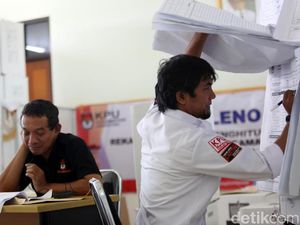 Rekapitulasi Suara di Kabupaten Bekasi Kondusif, Prabowo Menang atas Jokowi