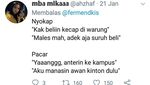 Kocaknya Jawaban Bucin Saat Disuruh Beli Gas hingga Kecap