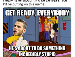 Kumpulan Meme Soal De Gea Makin Tak Berdaya