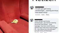 Lagi-lagi seorang netizen menyebut bahwa bioskop yang kotor merupakan tanggung jawab petugas kebersihan. Jika tidak ada sampah, sang petugas otomatis tidak bekerja. Foto: Instagram @makassarinfo