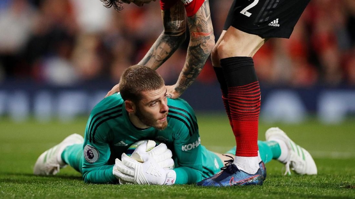 David De Gea kabarnya akan diganti MU dengan Jan Oblak. (Foto: Phil Noble/Reuters)