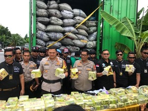 Dikirim dari Myanmar, 120 Kg Sabu dalam Truk Bernilai Rp 200 M