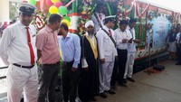 Peluncuran kali ini secara resmi menandakan kali ke-3 PT INKA dapat menembus pasar kereta api di Bangladesh. Istimewa/KBRI Dhaka.