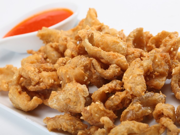Kulit Ayam Goreng