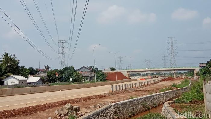 Foto: Kondisi Terkini Proyek Tol Desari (Herdi Alif Al Hikam) Foto: Kondisi Terkini Proyek Tol Desari (Herdi Alif Al Hikam)