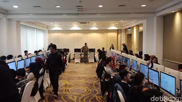 Menengok Suasana Real Count TKN Jokowi-Ma'ruf 