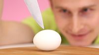 10 Percobaan Menggunakan Telur yang Bikin Berdecak Kagum 