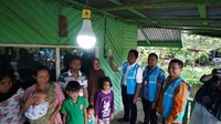 PT PLN (Persero) menargetkan rasio elektrifikasi di Provinsi Sumatera Barat mencapai 98 persen pada akhir 2019 atau meningkat dibandingkan posisi Maret 2019 sebesar 92,8 persen. Pool/PLN.