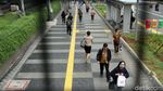 Dijaga Petugas, PKL di Trotoar Sudirman-Thamrin Libur