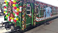 Peluncuran kereta api Bonolata Express dilakukan di Kota Rajshahi. Istimewa/KBRI Dhaka.