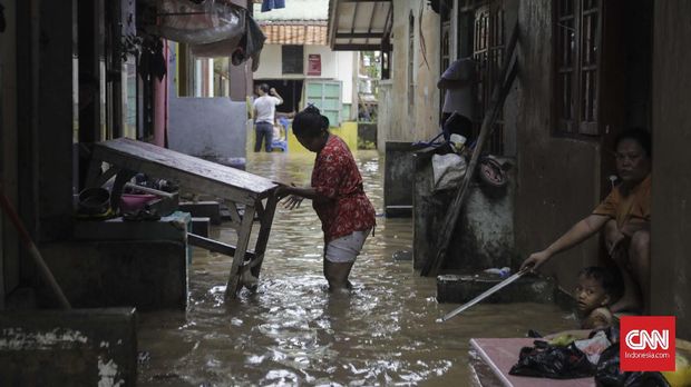 BPBD: Dua Warga Tewas Akibat Banjir di Jakarta