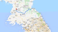 Wonsan merupakan nama kota pesisir di Korea Utara yang berhadapan dengan Laut Jepang. Kota ini bisa ditempuh sekitar 2 jam perjalanan darat dari Pyongyang, ibukota negara Korea Utara (Google Maps)