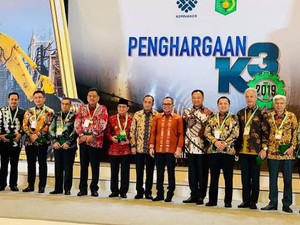 Gubernur Sulut Raih Penghargaan Jadi Pembina K3 Terbaik