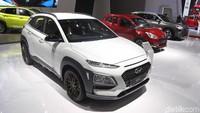 Hyundai Kona menampilkan desain yang confident.