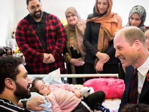 Pangeran William Bertemu Korban Christchurch yang Baru Sadar dari Koma
