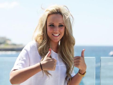 Charlotte Crosby di 2013 sebelum botox & filler