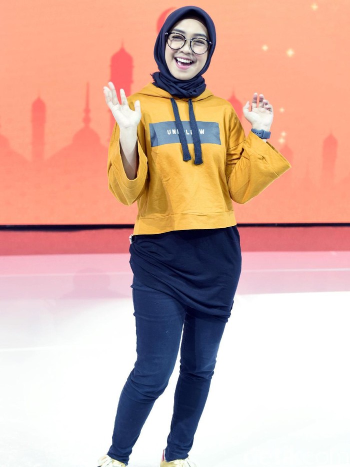Ria Ricis saat ditemui di kawasan Kebon Jeruk.