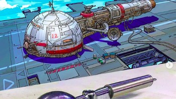 Dia adalah Eric Geusz yang sudah hobi menggambar dan membuat luar angksa dari lego  sejak pertama kali menonton fim Star Wars di tahun 1977.  (Foto: Instagram/spacegooose)