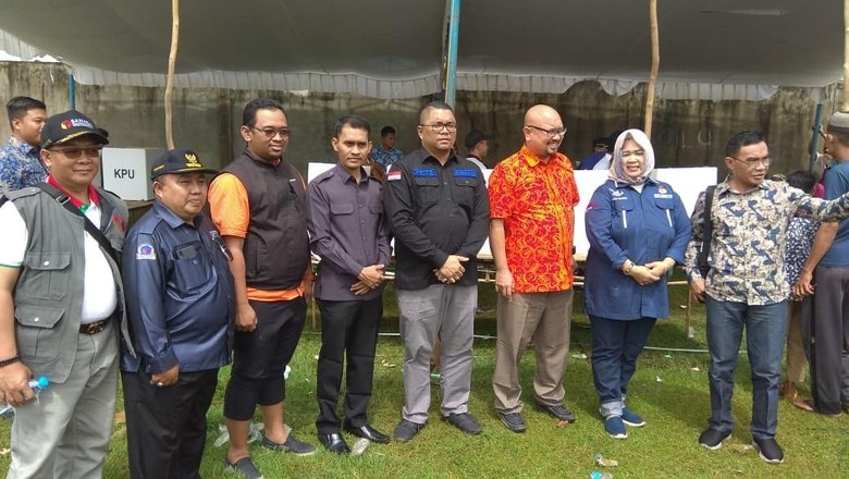 Komisioner KPU Ilham Saputra Pantau Coblosan Ulang di Banyuasin