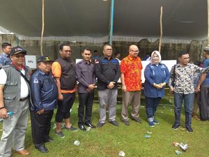 Komisioner KPU Ilham Saputra Pantau Coblosan Ulang di Banyuasin
