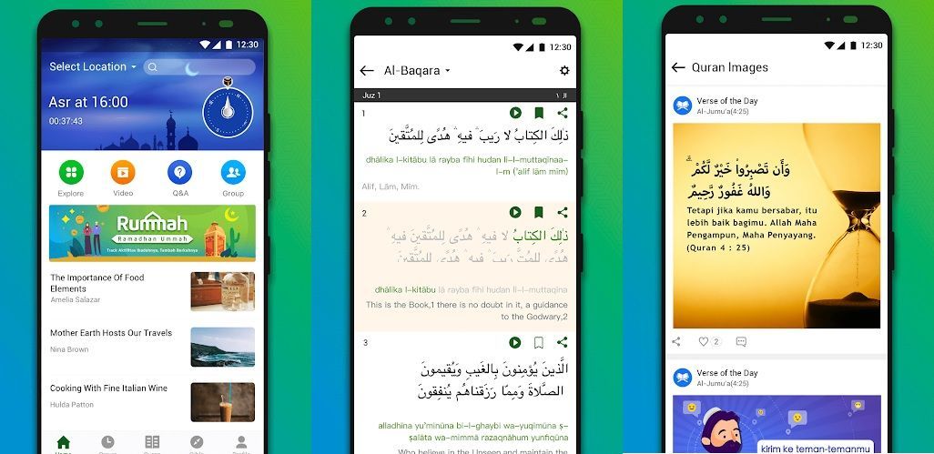 7 Aplikasi Al Quran Terbaik, Ngaji Yuk!