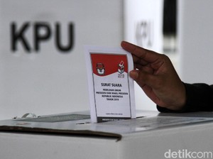 Coblos Ulang di TPS 163 Pulogebang, Jumlah Pemilih Menurun