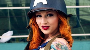 Captain America, diperankan oleh cosplayer Briancalilung. (Foto: The Gamer)