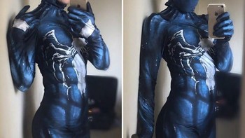 Venom, diperankan oleh cosplayer Coralea Jade.  (Foto: The Gamer)