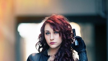 Black Widow, diperankan oleh cosplayer ytsaelee. (Foto: The Gamer)