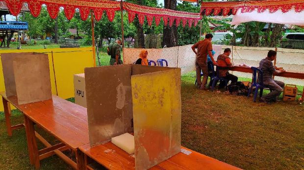 Coblosan Ulang di Pangkep Sulsel Sepi Peminat