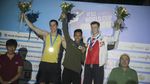 Momen Alfian Raih Emas di Piala Dunia Panjat Tebing