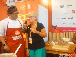 Saat Pedas Satukan Indonesia dan Para Bule di Ubud Food Festival
