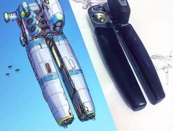 Karya Unik Seniman Ubah Benda Rumahan jadi Pesawat Luar Angkasa