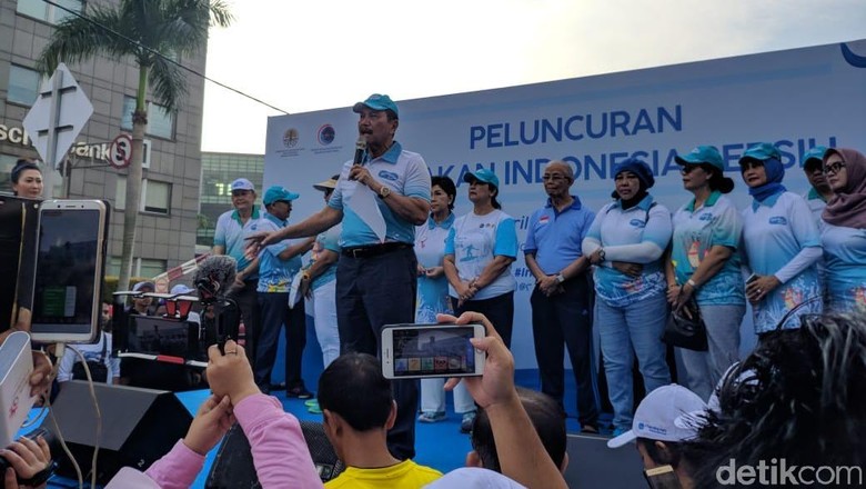 Luhut Launching Gerakan Indonesia Bersih, Bicara Pencemaran Laut Luhut Launching Gerakan Indonesia Bersih, Bicara Pencemaran Laut