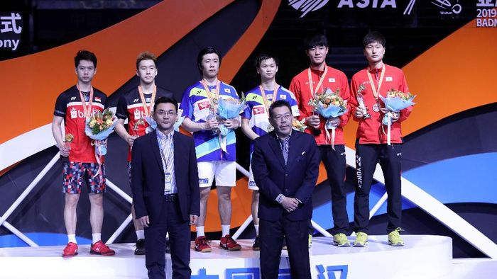 Kevin Sanjaya Sukamuljo/Marcus Fernaldo Gideon runner-up Kejuaraan Bulutangkis Asia 2019. (Dok. Humas PBSI) Kevin Sanjaya Sukamuljo/Marcus Fernaldo Gideon runner-up Kejuaraan Bulutangkis Asia 2019. (Dok. Humas PBSI)