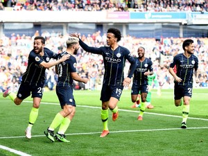 Burnley vs Man City: Aguero Kembalikan The Citizens ke Puncak Klasemen