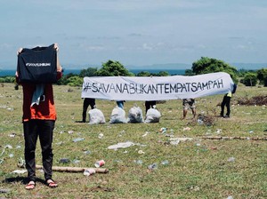 Pengelolaan Sampah di Savana Tambora Harus Ditangani Serius