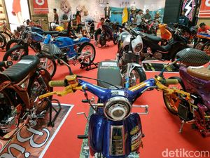 Ini Kampiun Modifikasi Motor Honda di Pekanbaru